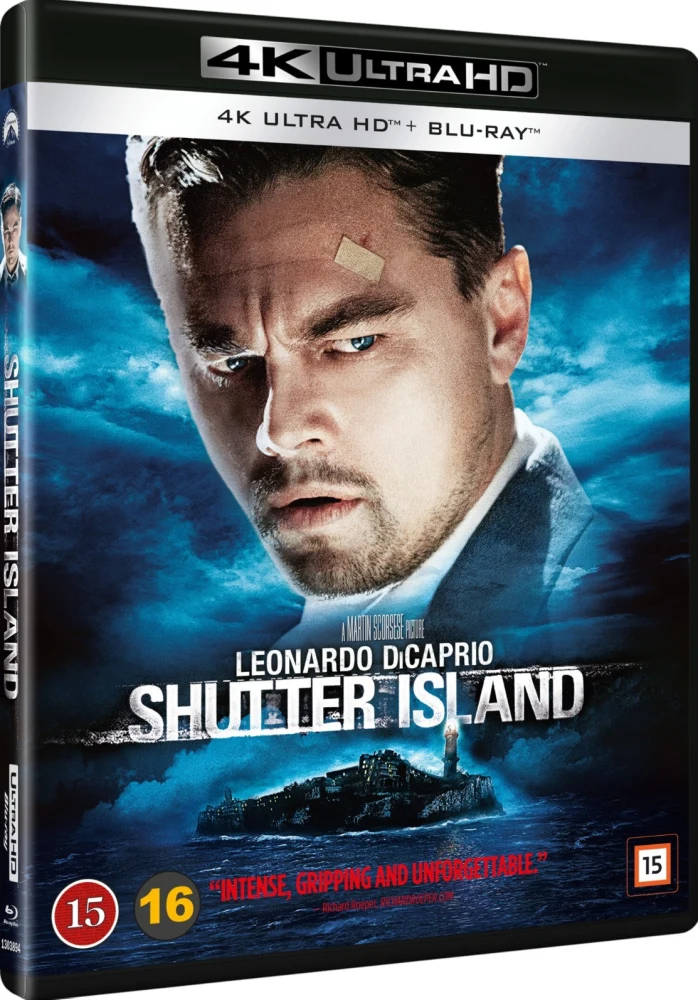 Suljettu Saari - Shutter Island - Limited Collector´s Edition (4K UHD + Blu-ray) 2010