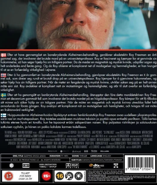Sleeping Dogs (2024) Blu-ray