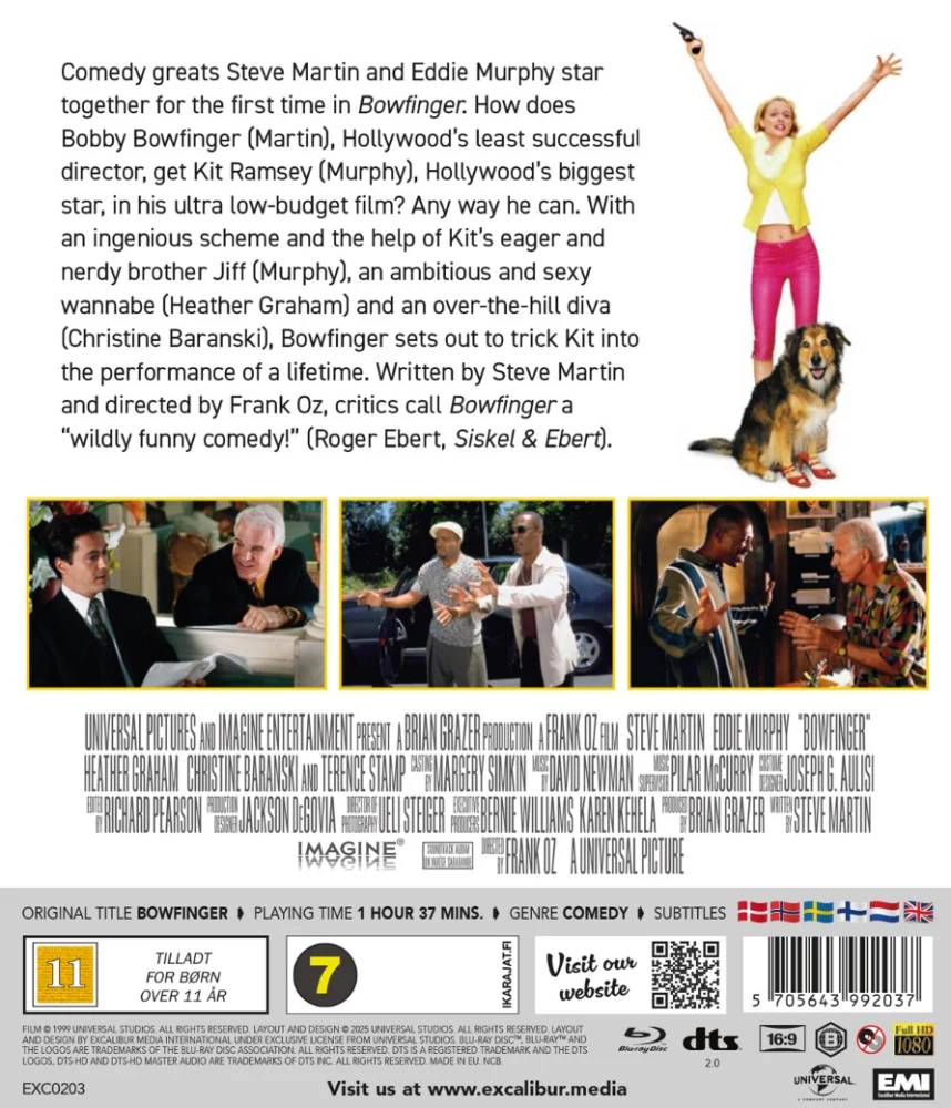 Koukkusormi - Bowfinger (Blu-ray)