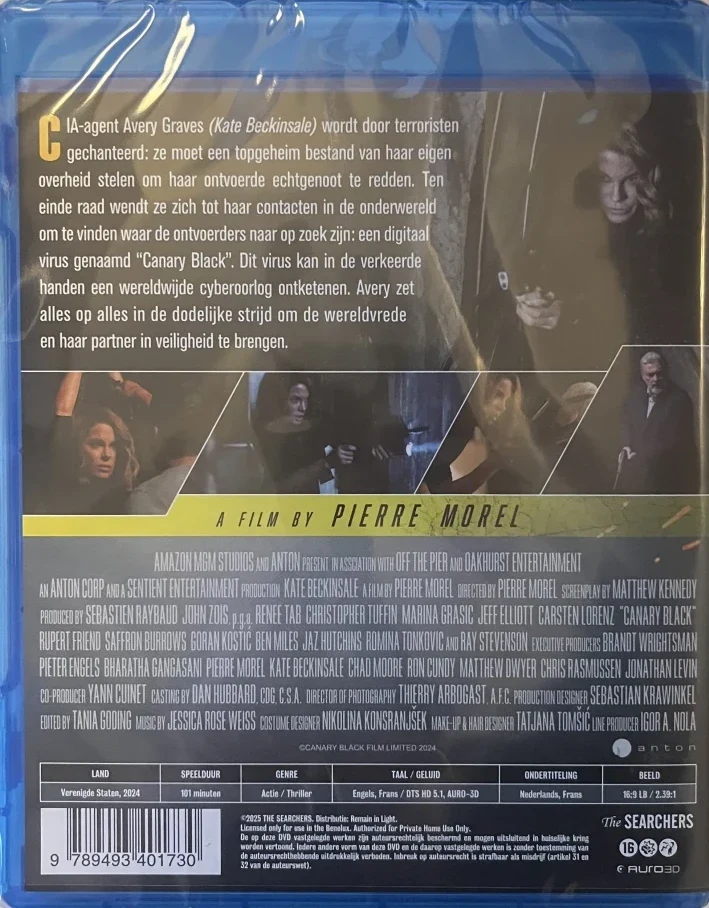 Canary Black (Blu-ray) 2024