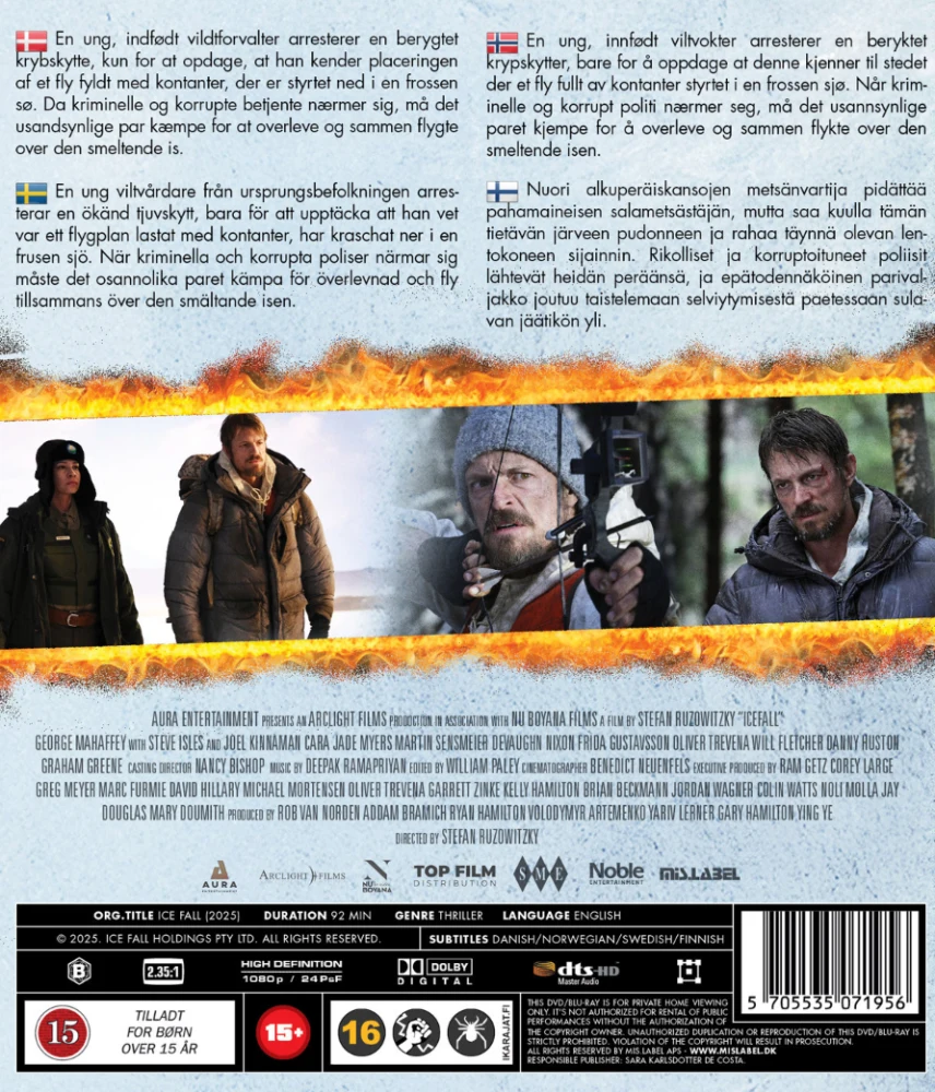 Icefall (2025) Blu-ray