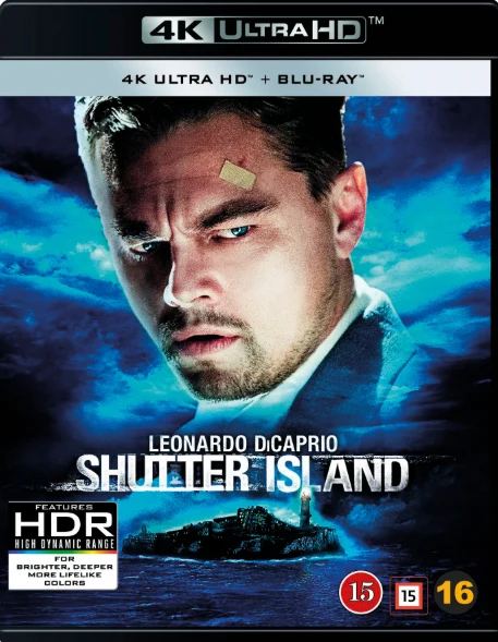 Suljettu Saari - Shutter Island (4K Ultra HD + Blu-ray)
