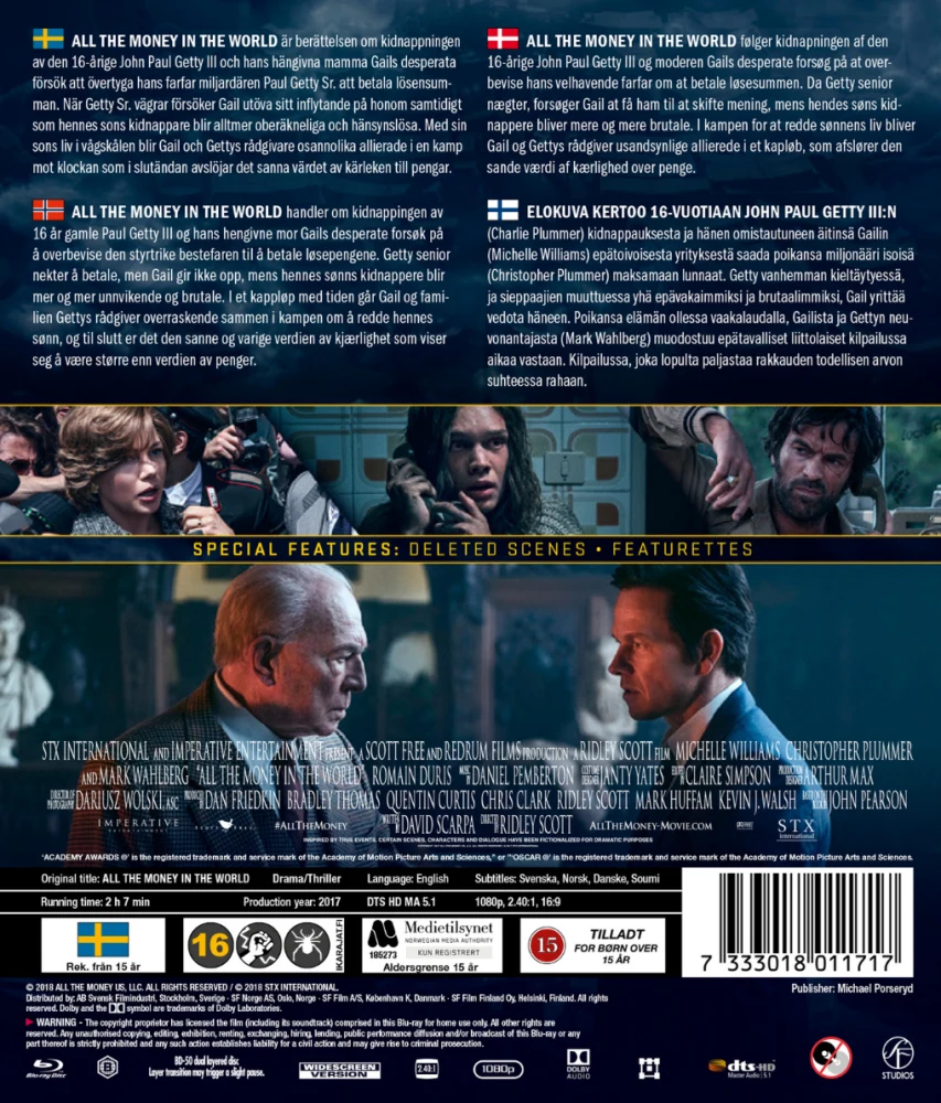 All the Money in the World (Blu-ray)