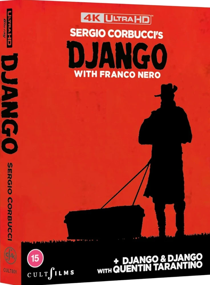 Django - kostaja - Limited Collector's Edition (4K Ultra HD) Cult Films (Numeroitu Painos)