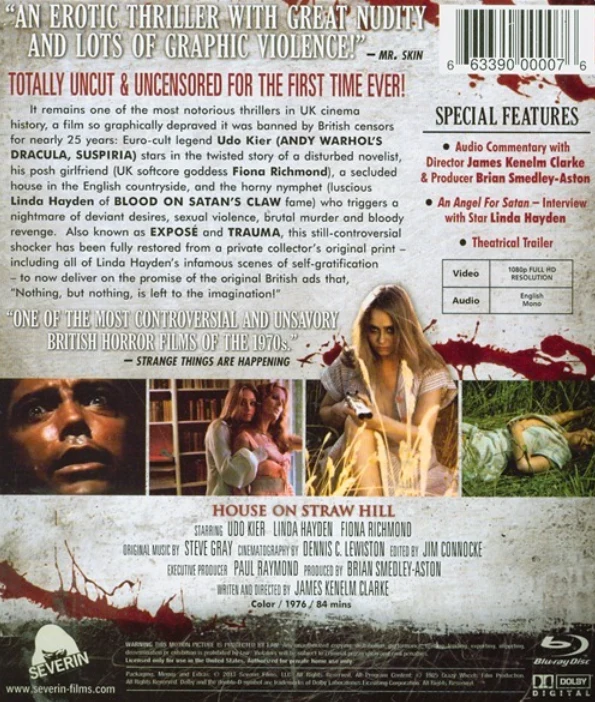 House On Straw Hill (Blu-ray + 2x DVD Combo) Exposé (Trauma)