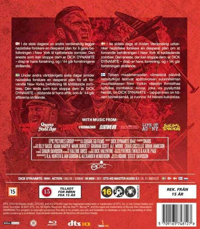 Dick Dynamite: 1944 (Blu-ray)