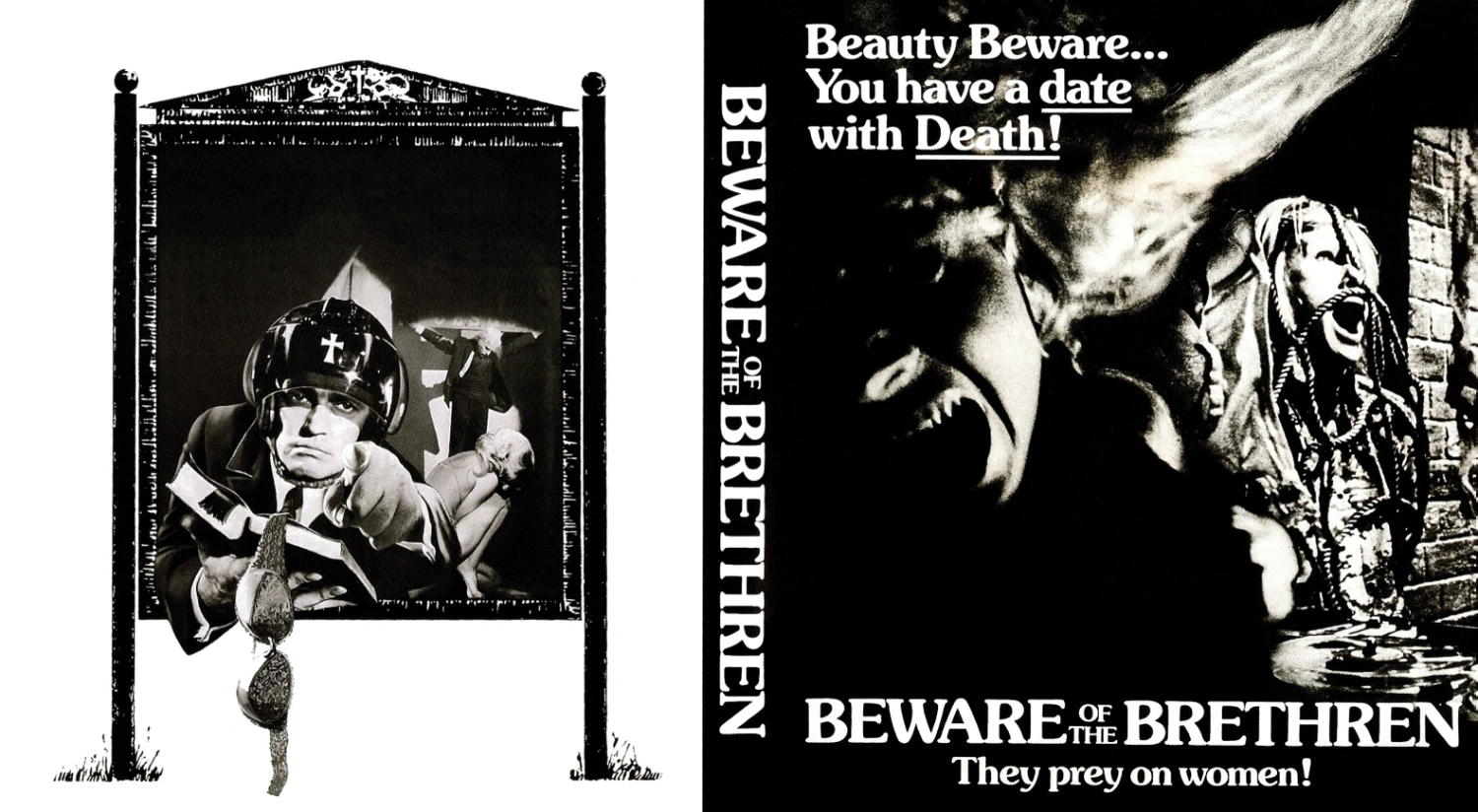 Beware My Brethren (aka The Fiend) (Blu-ray) Slipcover / Booklet