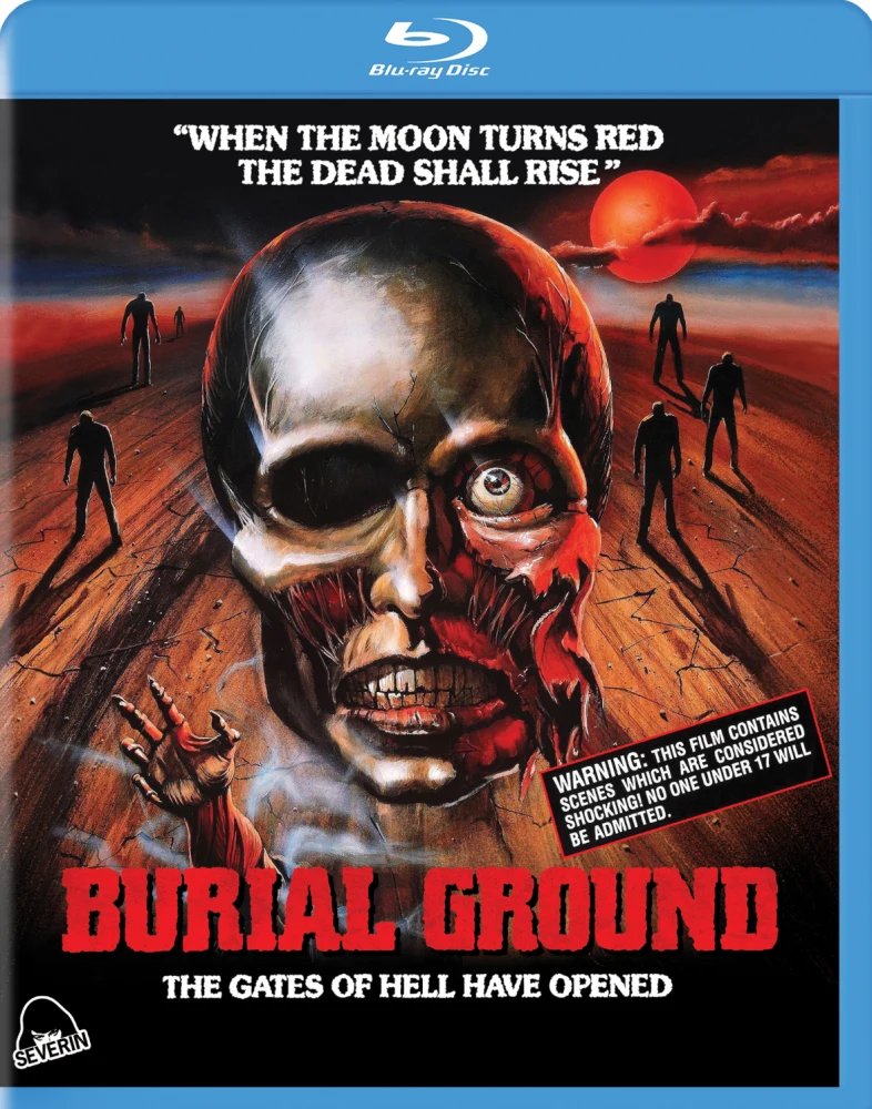 Hautaholvi helvettiin - Burial Ground [Blu-ray] Limited Edition Slipcover 3000 (Le notti del terrore) (Severin) Nights of Terror AKA The Zombie Dead, Zombie 3