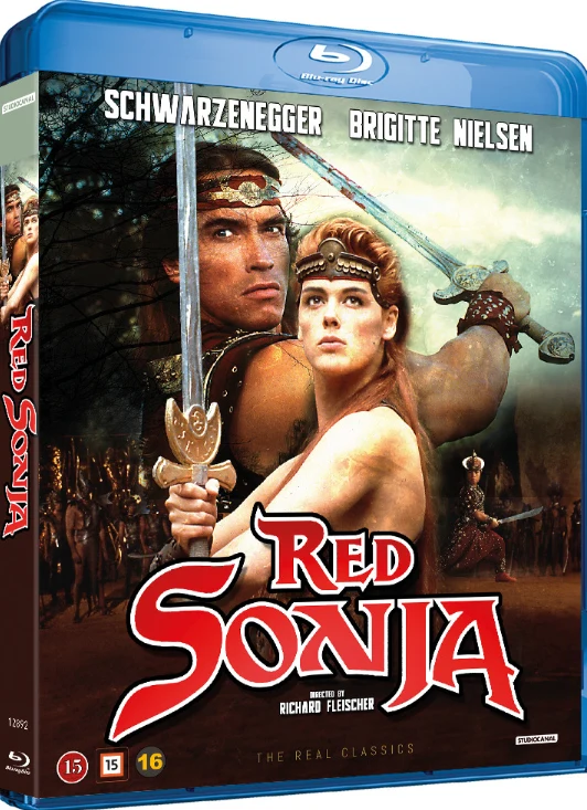 Red Sonja (Blu-ray) Arnold Schwarzenegger, Brigitte Nielsen