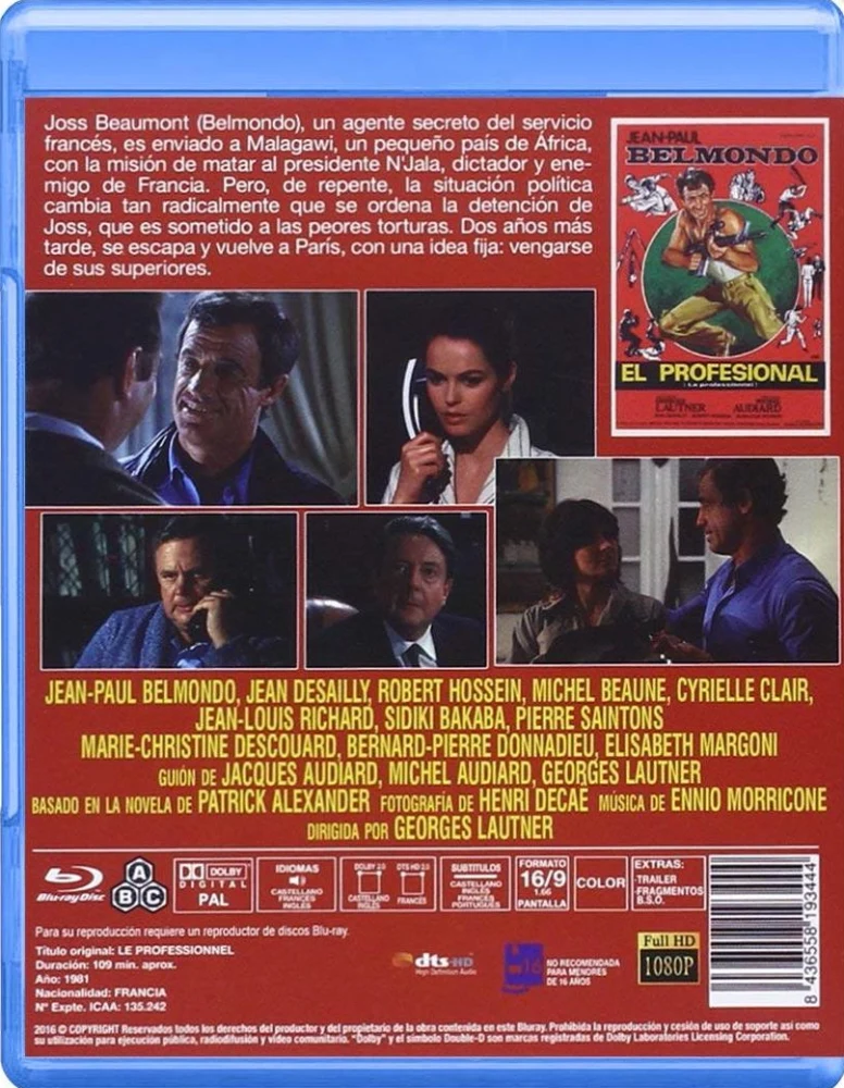 Le Professionnel aka The Professional [Blu-ray]