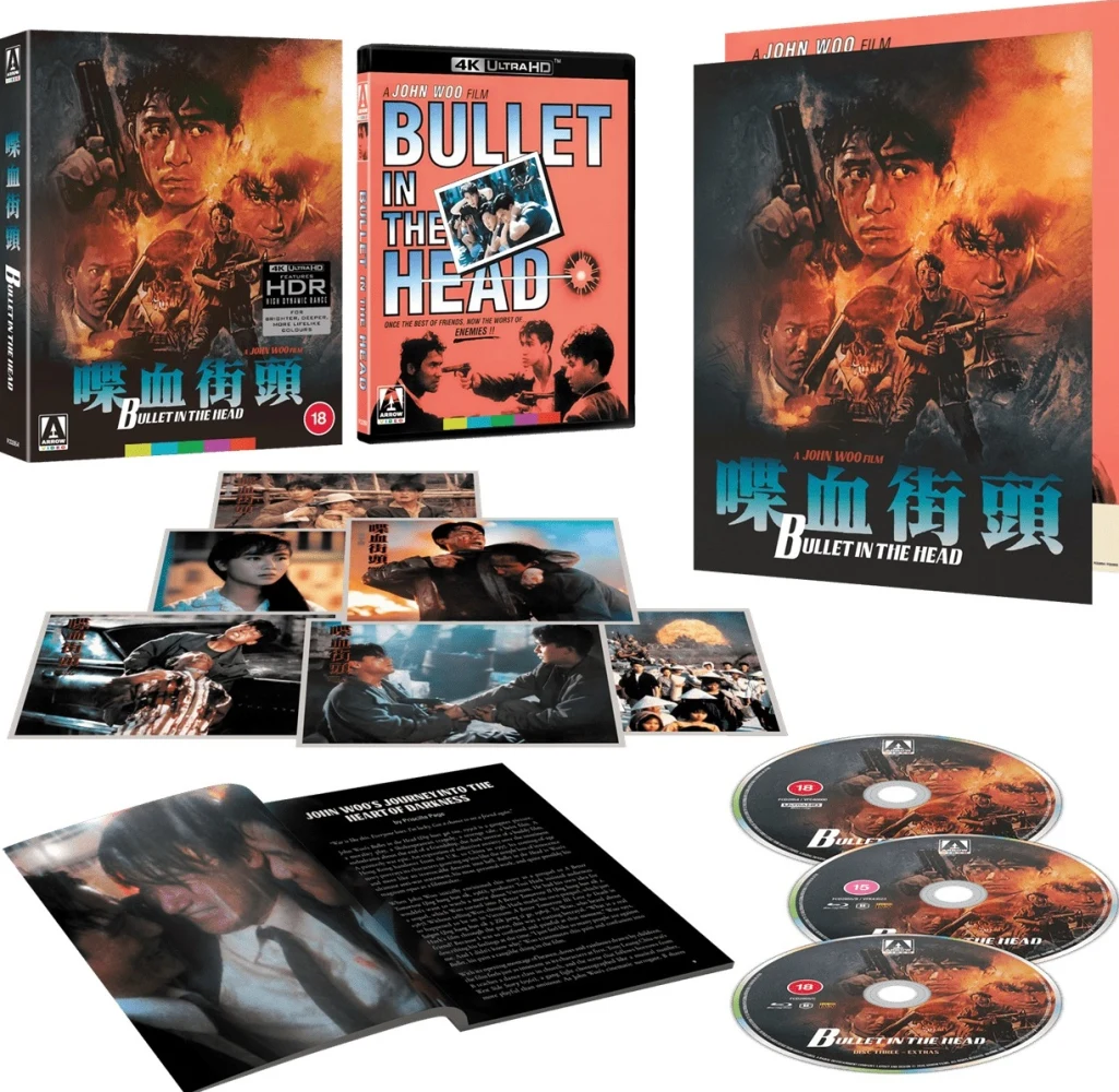 Bullet In The Head - Limited Edition (4K Ultra HD + 2x Blu-ray) Arrow (Dip huet gai tau)