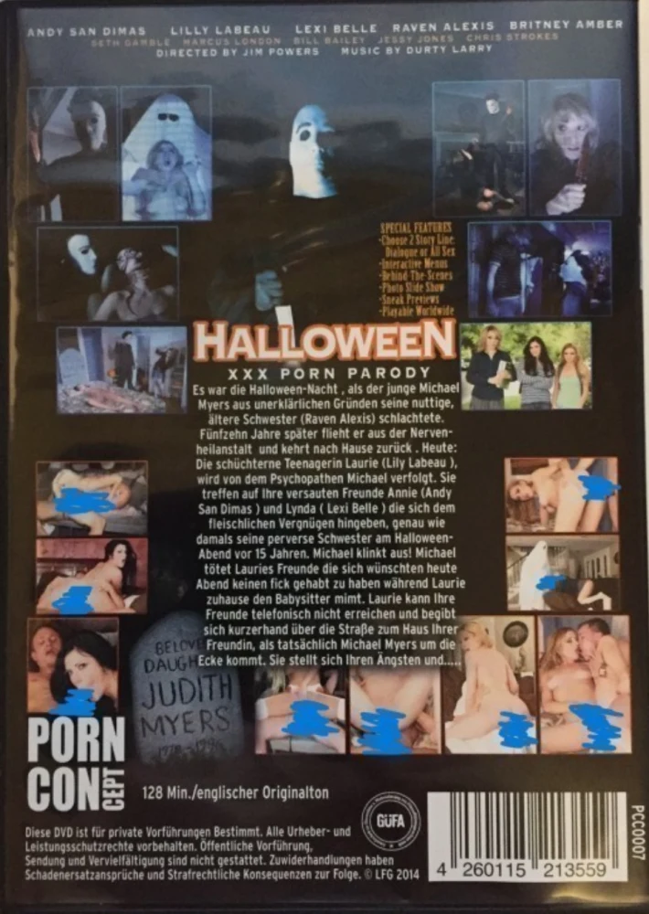 Halloween XXX Porn Parody (DVD) K18 (2011) Erotiikka / Kauhu