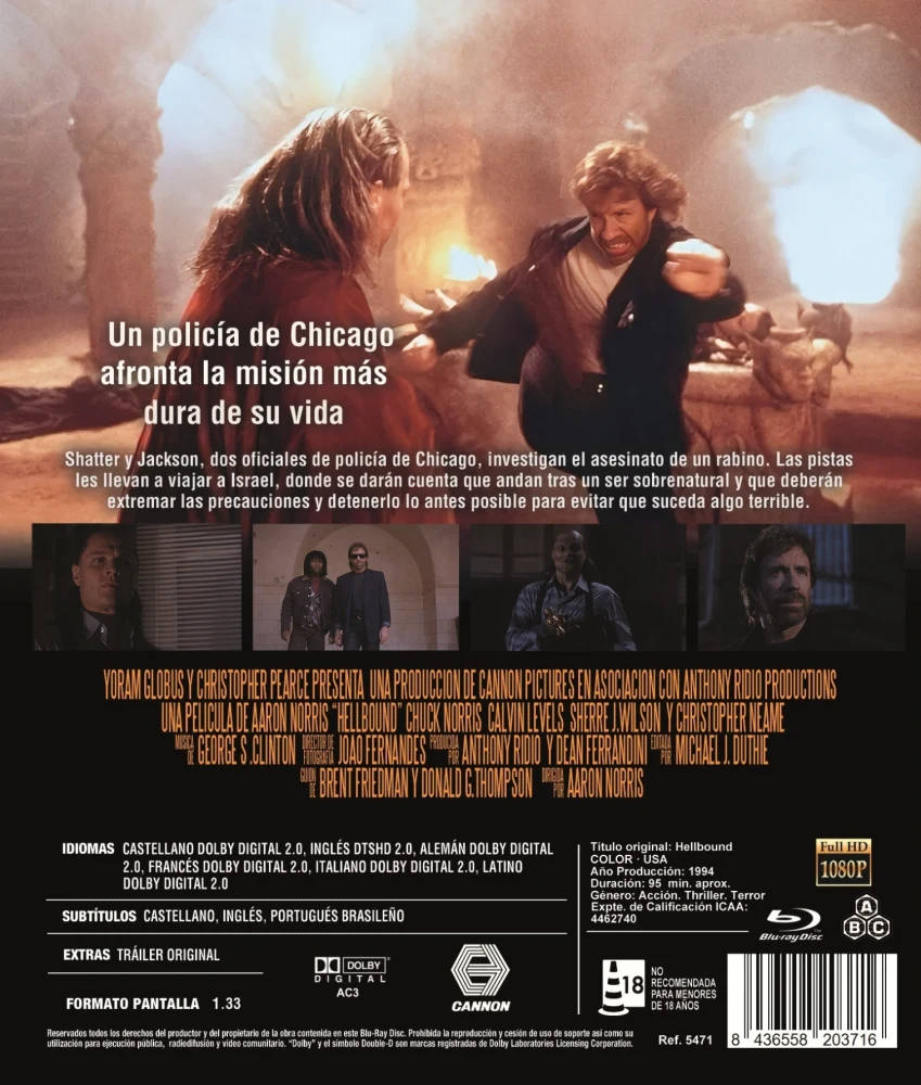 Hellbound / Pirullinen ajojahti (Blu-ray)