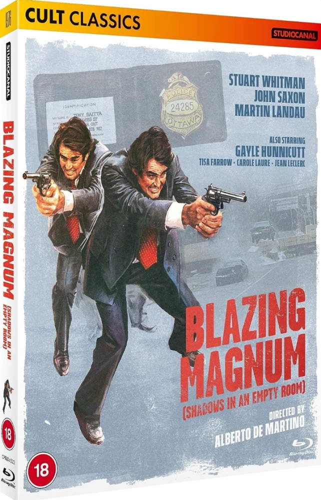 Sylkevä Magnum - Blazing Magnum (Aka Shadows In An Empty Room) (Blu-Ray) Ensimmäinen painos - mukana vihkonen ja postikortteja.  Una Magnum Special per Tony Saitta