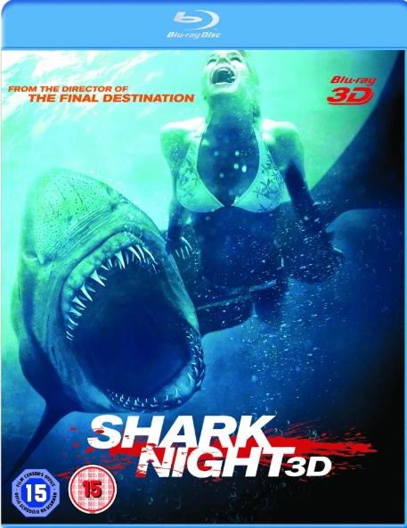 Shark Night (Blu-ray 3D + Blu-ray) ohjaus: David R Ellis (2011)