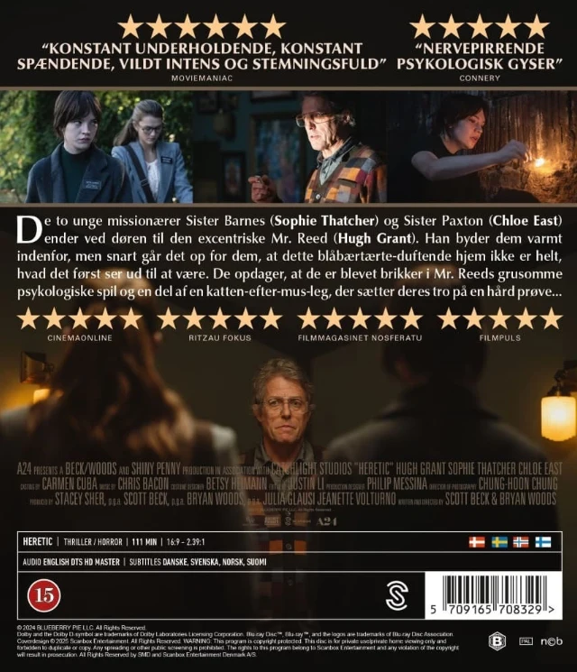 Heretic - Epäuskoinen (Blu-ray)