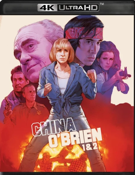 China O'Brien 1 & 2 (2x 4K Ultra HD + 2x Blu-ray) Vinegar Syndrome