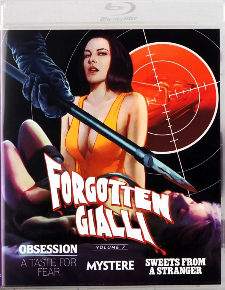 Forgotten Gialli: Volume 7 (3x Blu-ray) Mystere / Obsession: A Taste for Fear / Sweets from a Stranger (Vinegar Syndrome )