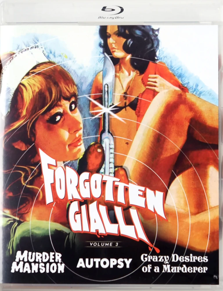 Forgotten Gialli: Volume 3 (3x Blu-ray) Vinegar Syndrome | Autopsy / Murder Mansion / Crazy Desires of a Murderer
