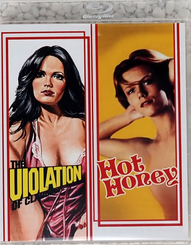 The Violation of Claudia + Hot Honey - Limited Edition Slipcover (Blu-ray) Vinegar Syndrome