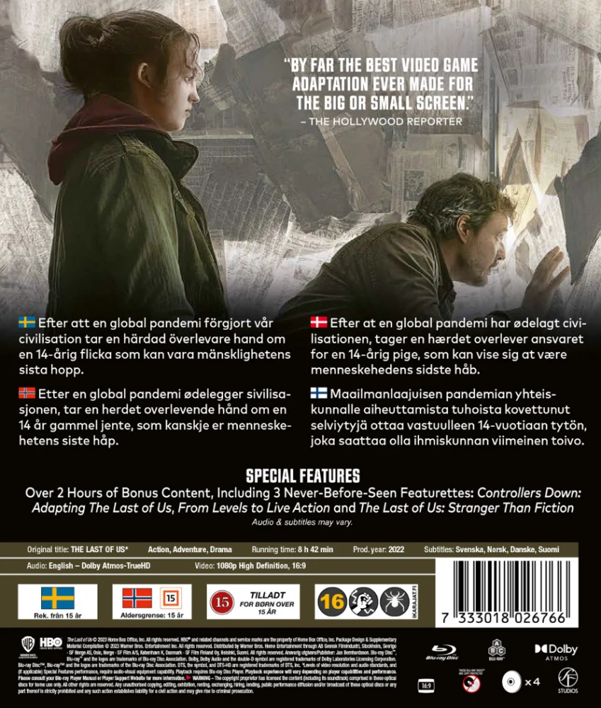 The Last of Us - Kausi 1 (Blu-ray) 4 disc) Pedro Pascal