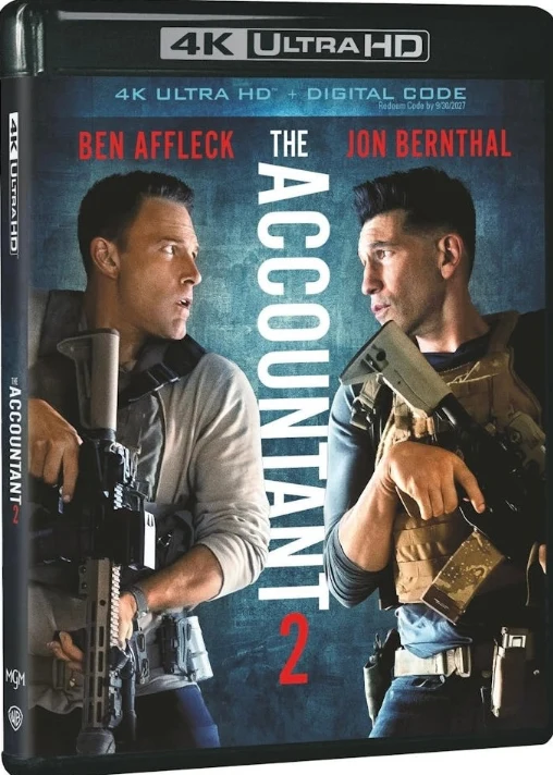The Accountant 2 (2025) (4K Ultra HD) Slipcover