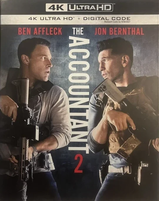The Accountant 2 (2025) (4K Ultra HD) Slipcover
