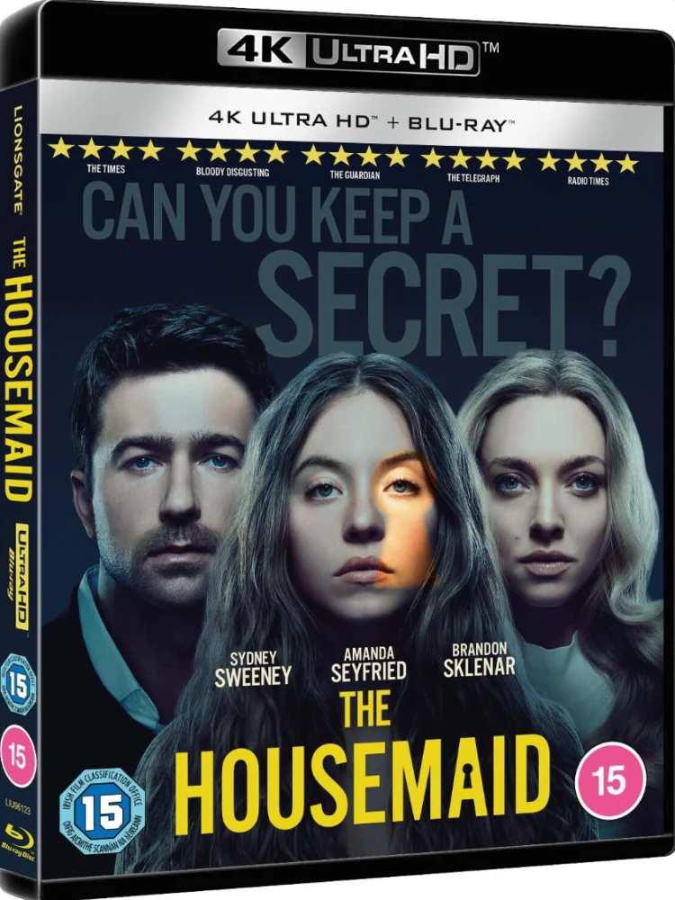 Kotiapulainen - The Housemaid (2025) 4K Ultra HD + Blu-Ray