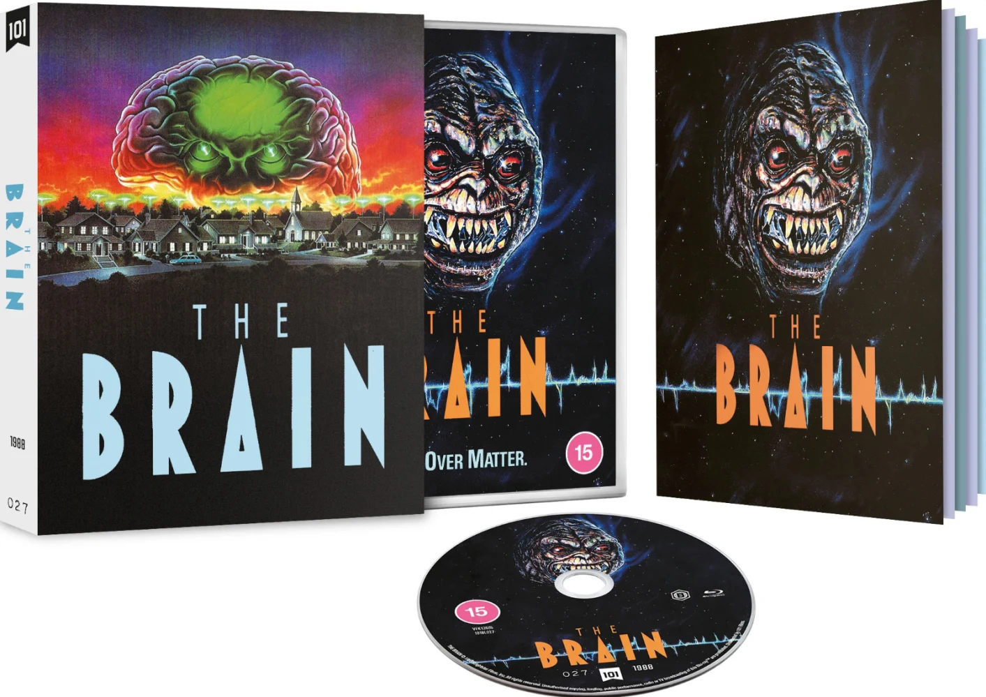 The Brain - Limited Edition [Blu-ray] Slipcase + Booklet