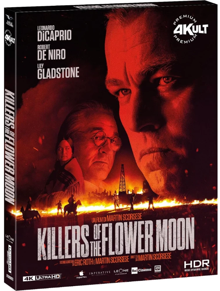 Killers of the Flower Moon - Limited Edition (2023) Numeroitu Painos (4K UHD + Blu-ray) Slipcover