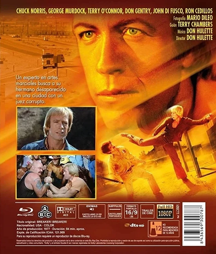Murskaajat / Breaker! Breaker! (Blu-ray) 1977 (Banned)