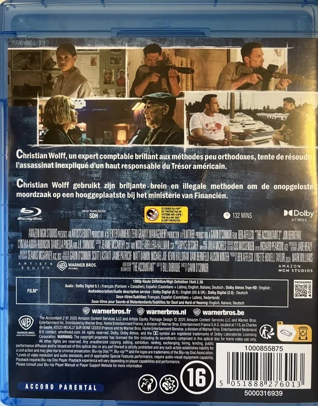 The Accountant 2 (Blu-ray) (2025)