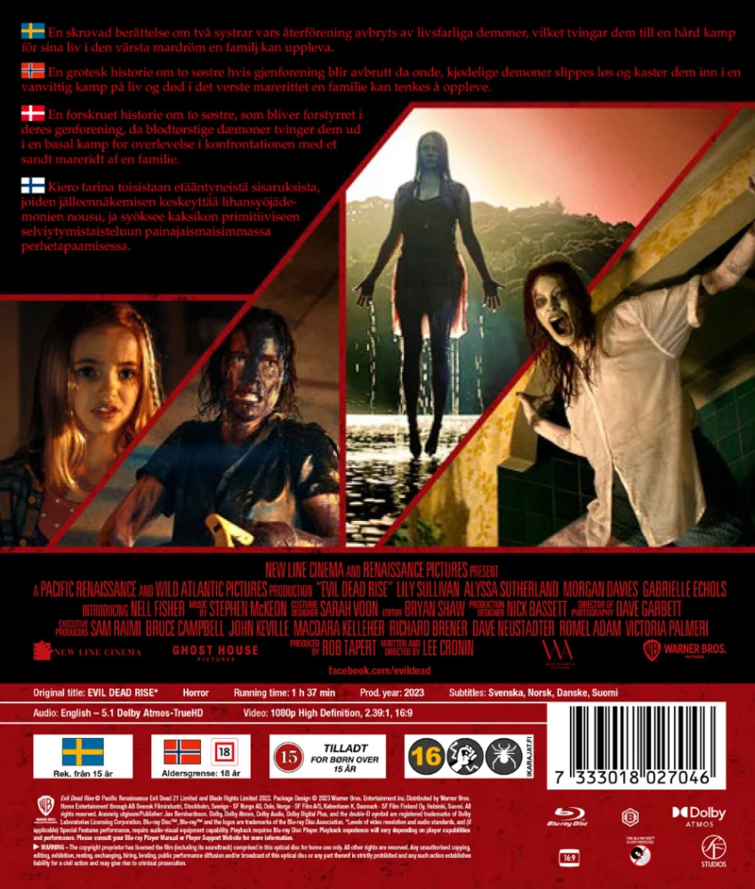 Evil Dead Rise (Blu-ray) 2023