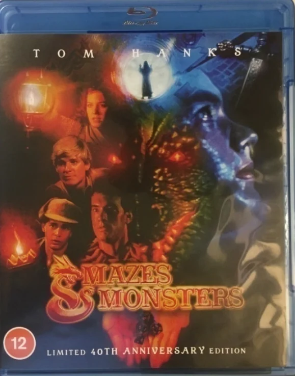 Leikistä tulee totta - Mazes and Monsters - Limited Edition (Blu-Ray) Slipcover + Vihkonen. Limited 40th Anniversary Edition
