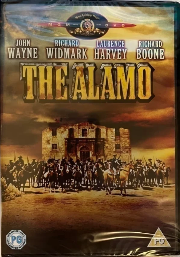 Alamo (1960) John Wayne -elokuva (DVD) The Alamo