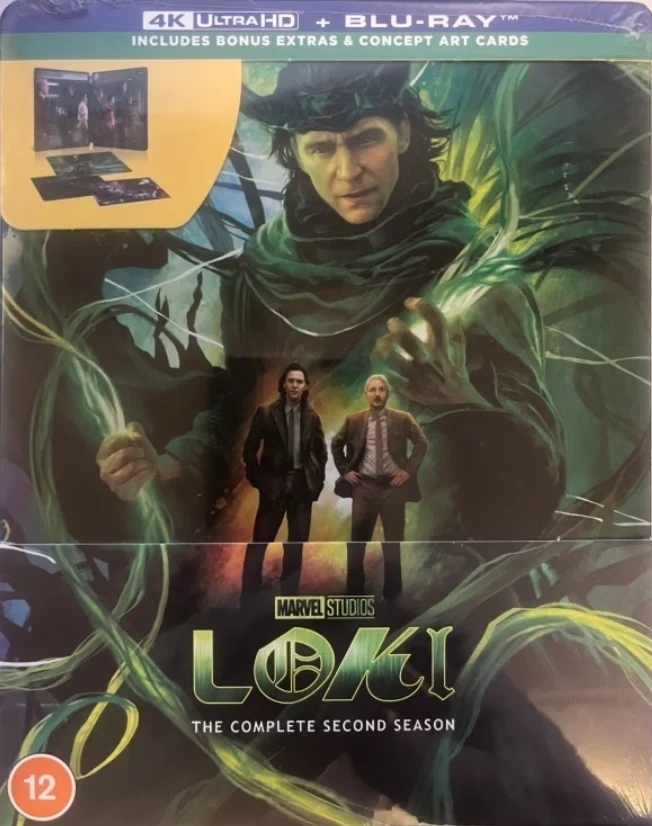 Loki - Season 2 - Limited Edition Steelbook (2x 4K Ultra HD + 2x Blu-ray) Kausi 2