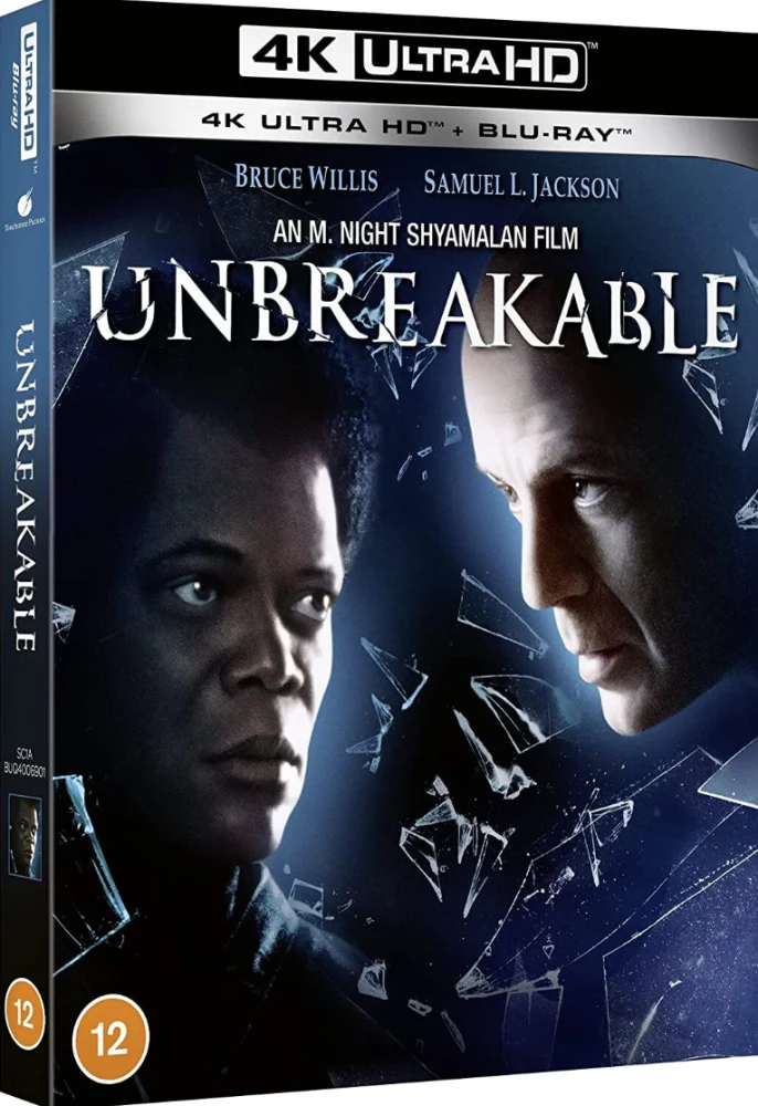 Särkymätön - Unbreakable (4K Ultra HD + Blu-ray) (2000) Slipcover