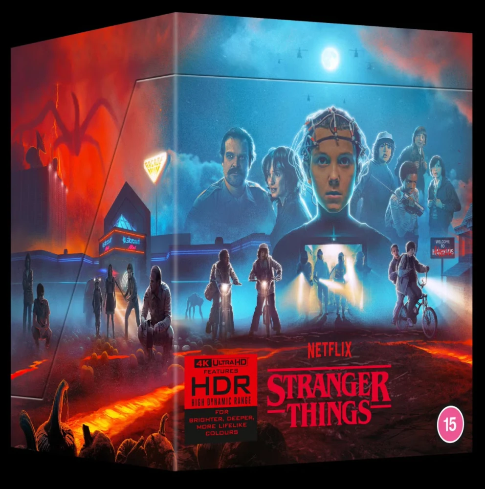 Stranger Things: Koko sarja 1-5 (25x 4K UHD / Rajoitettu Deluxe-painos) Stranger Things Seasons 1 to 5 - Complete Collection Deluxe Limited Edition 4K Ultra HD
