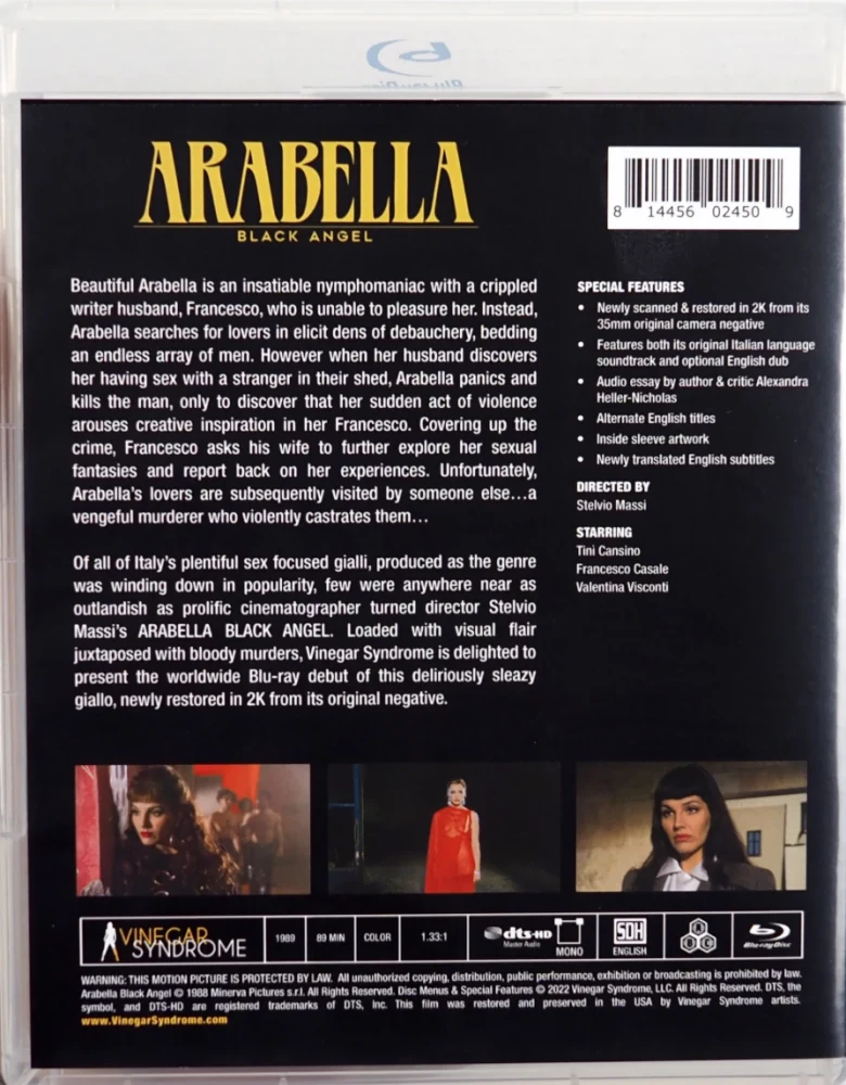 ARABELLA BLACK ANGEL (Blu-ray)