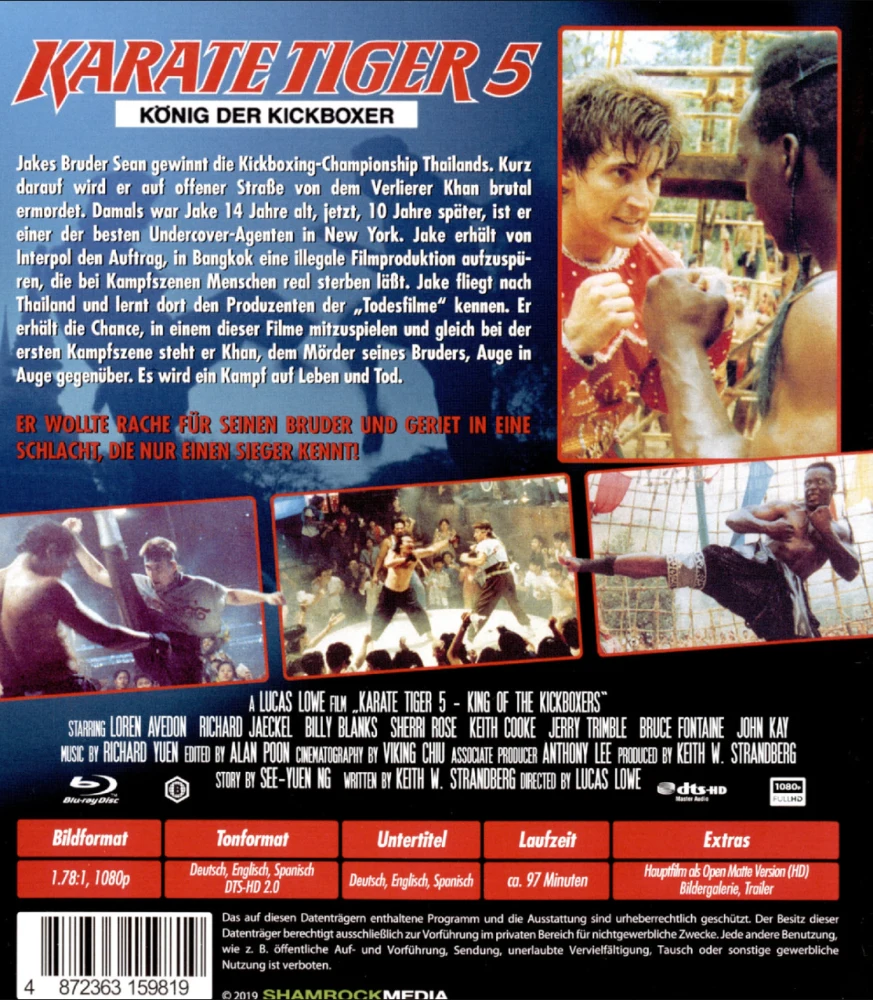 The King of the Kickboxers - Uncut [Blu-ray] Billy Blanks