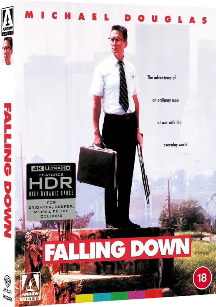Rankka päivä - Falling Down - Limited Edition (4K Ultra HD) Vihkonen + Slipcover (Arrow)