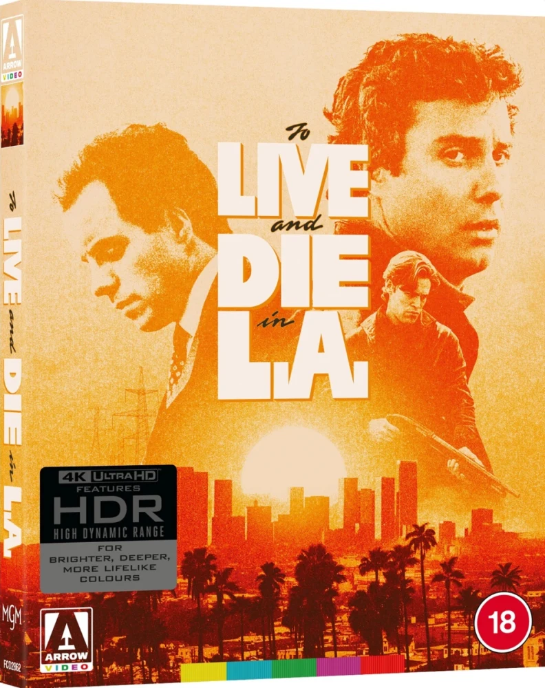 Elää ja kuolla L.A.:ssa - Limited Edition (4K Ultra HD) ARROW (To Live And Die in L.A.) Slipcover + Vihkonen