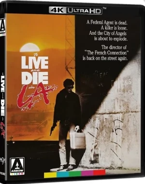 Elää ja kuolla L.A.:ssa - Limited Edition (4K Ultra HD) ARROW (To Live And Die in L.A.) Slipcover + Vihkonen