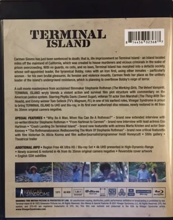 Terminal Island - Limited Edition Slipcover (4K Ultra HD + Blu-ray) Vinegar Syndrome Exclusive / Limited to 5,000