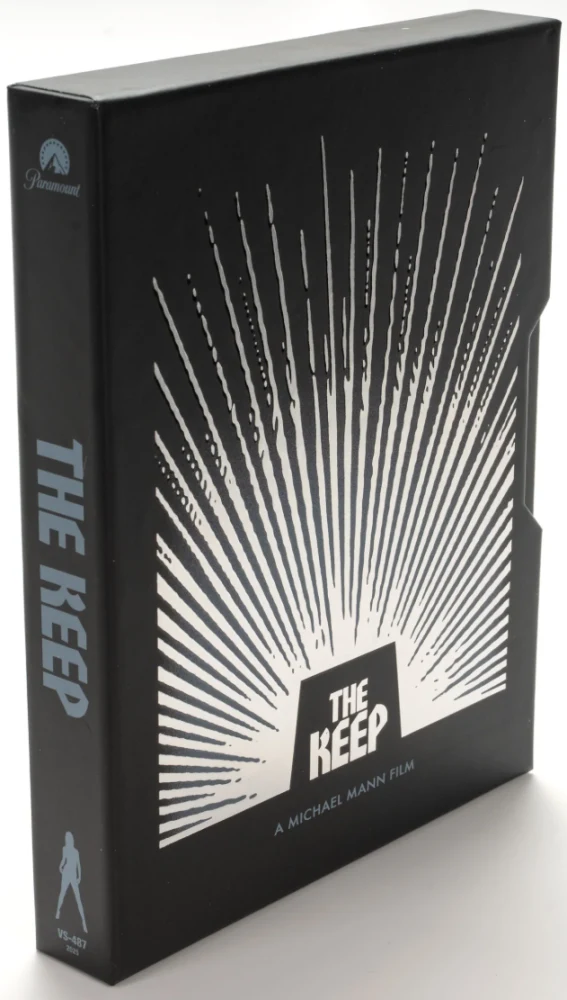 Paholaisen pesä - The Keep - Limited Edition Slipcase + Slipcover (4K Ultra HD + Blu-ray) 1983 (Vinegar Syndrome Retail) 40-sivuinen kirja