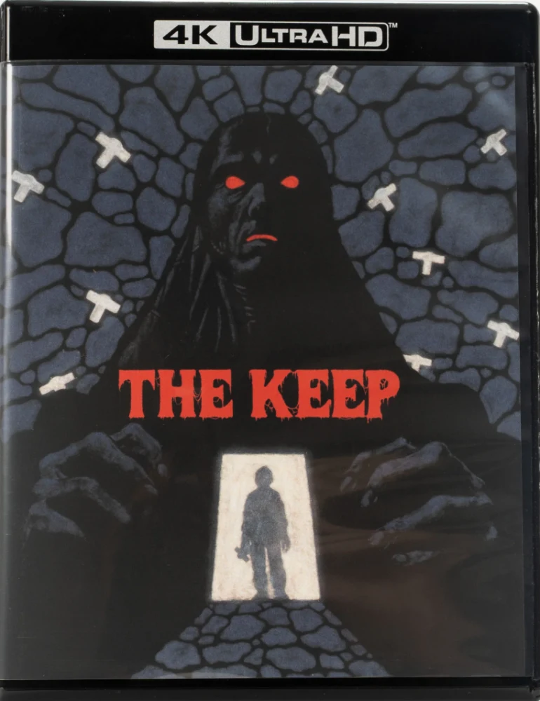 Paholaisen pesä - The Keep - Limited Edition Slipcase + Slipcover (4K Ultra HD + Blu-ray) 1983 (Vinegar Syndrome Retail) 40-sivuinen kirja