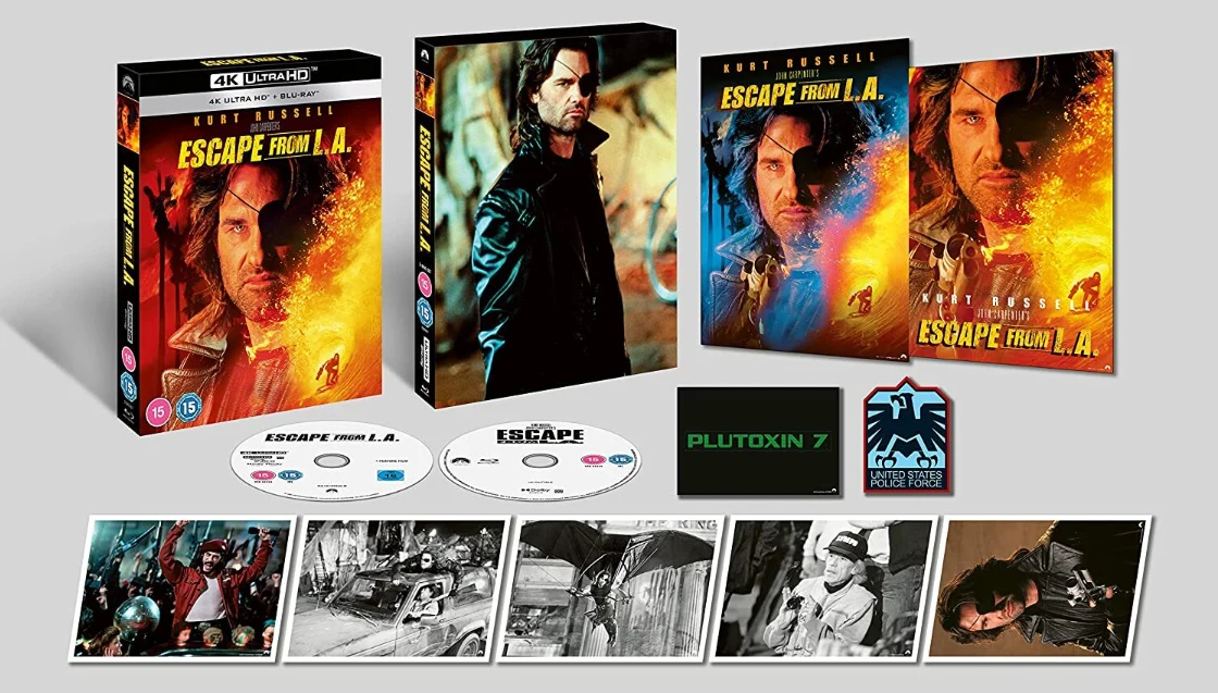 Pako L.A.:sta - John Carpenter's Escape From L.A. - Limited Edition (4K Ultra HD + Blu-ray)  DigiPack / Collector's Edition