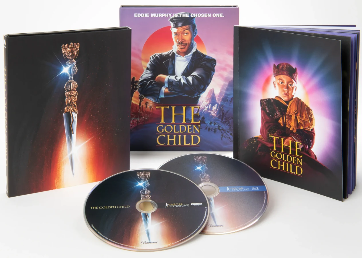 Kultainen lapsi - The Golden Child - Special Limited Edition Deluxe Magnet Box + Slipcover set + 40-Sivuinen Kirja (4K Ultra HD + Blu-ray)