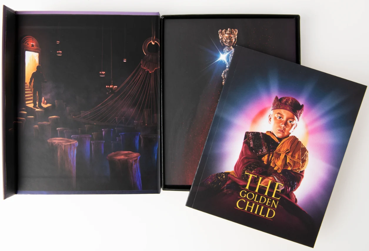 Kultainen lapsi - The Golden Child - Special Limited Edition Deluxe Magnet Box + Slipcover set + 40-Sivuinen Kirja (4K Ultra HD + Blu-ray)