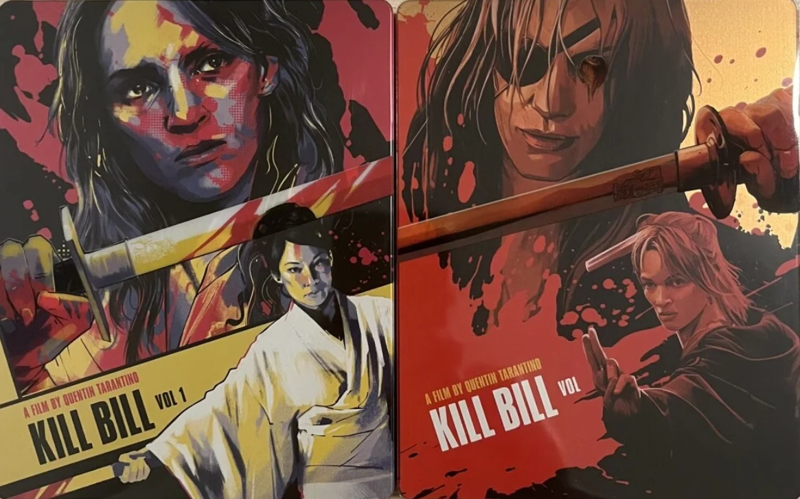 Kill Bill Volume 1 & 2 - Limited Edition Steelbook (4K Ultra HD + Blu-ray)